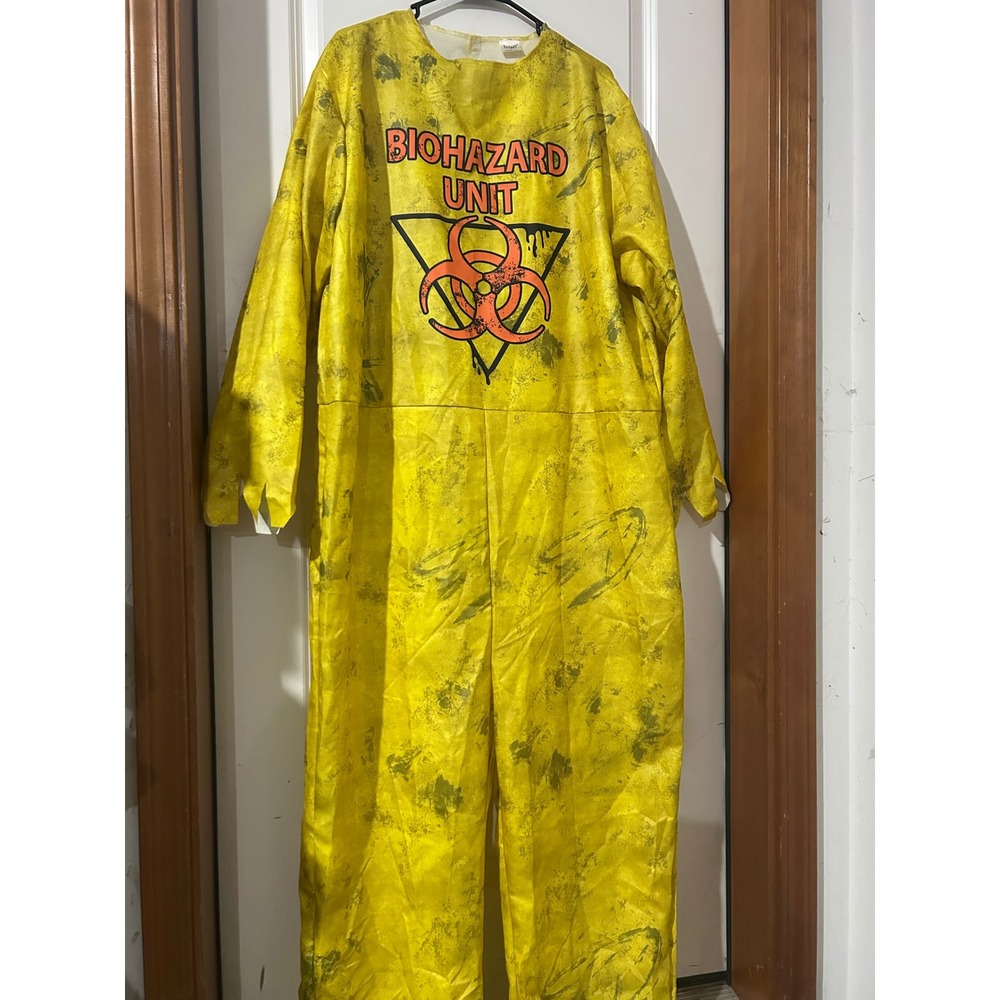 Spirit Halloween Costume XL, Biohazard theme, unisex